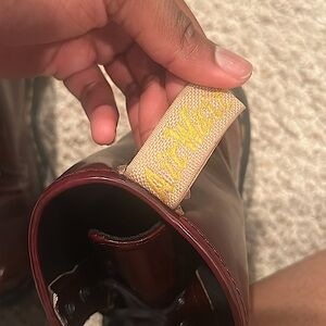 Burgundy Dr. Martens